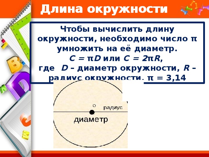 Окружность 6 класс математика презентация