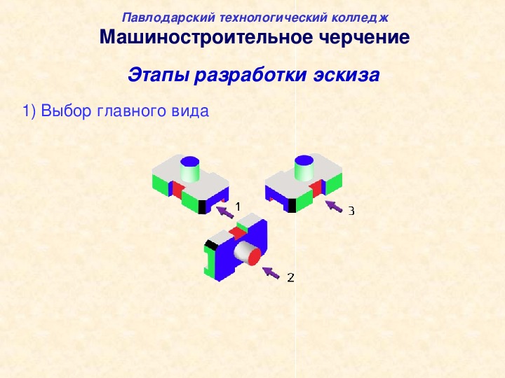 Из чего состоит эскиз