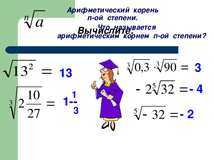 Корень математика фото