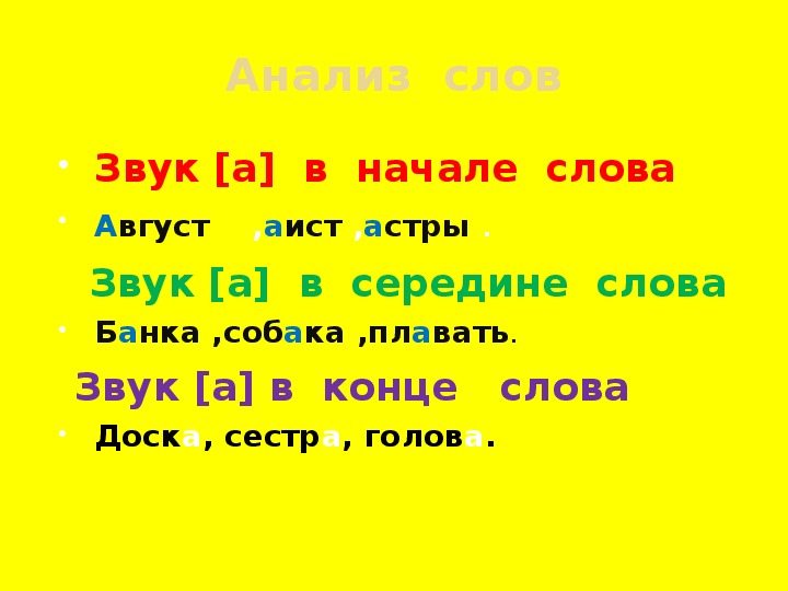 Сайт где звуки. Звук с в середине слова. Слова в которых буква о в середине. Слова с буквой а в середине. Слово в котором по середине буква а.