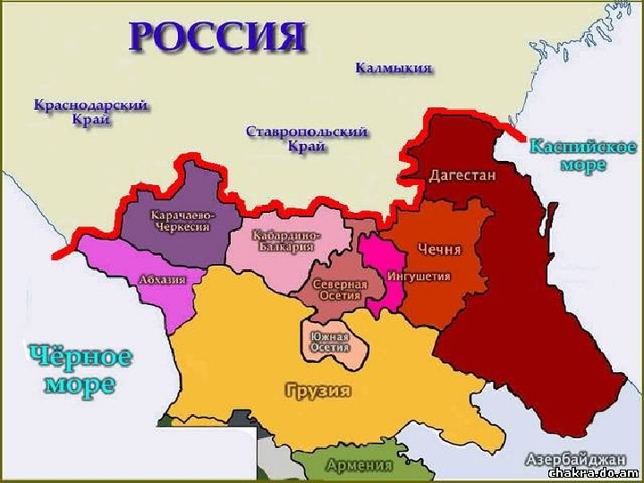 Ичкерия на карте россии