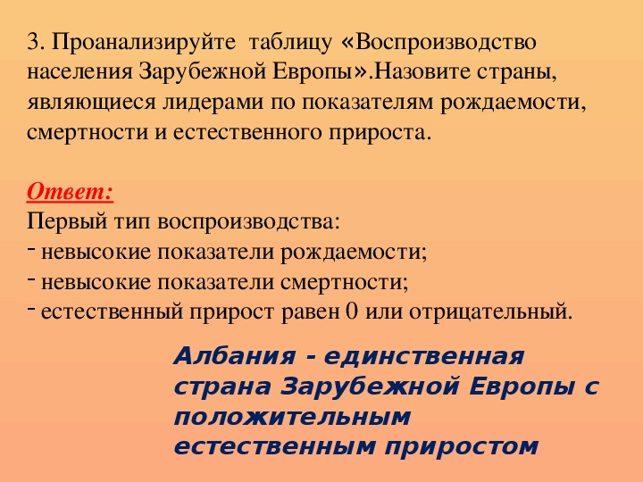 Контрольная по географии зарубежная европа 11 класс