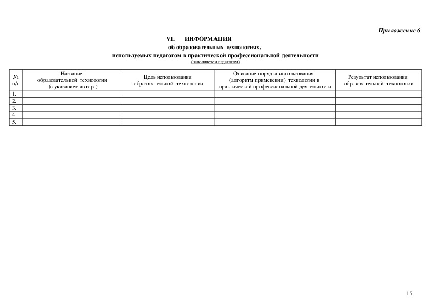 План аттестации сотрудников образец