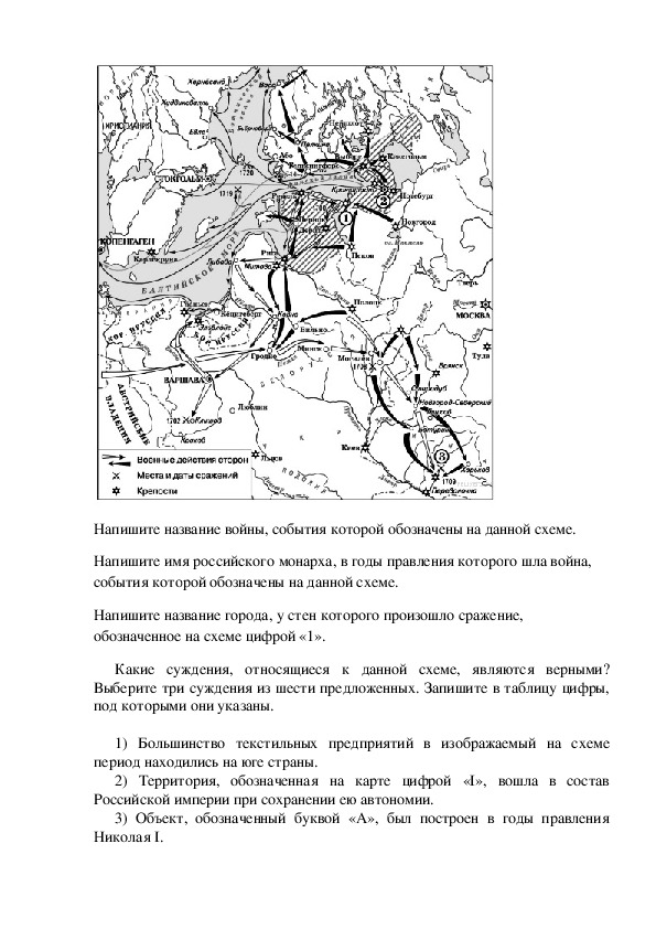 Контрольная работа по теме Российское государство в первой половине 19 века
