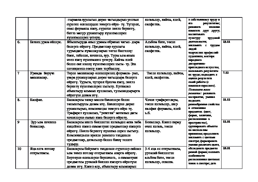 Перспективный план в старшей группе по грамоте