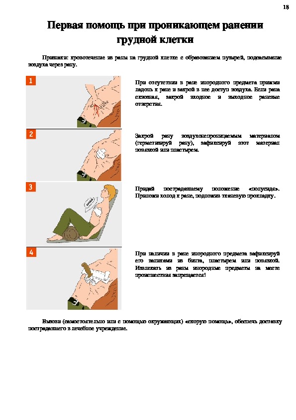 Проникающее ранение брюшной полости карта вызова