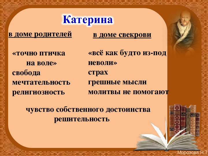 Как Характеризует Катерину Ее Стиль Общения