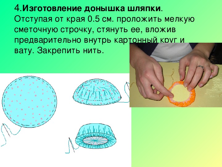 Проект по технологии 5 класс игольница шляпка