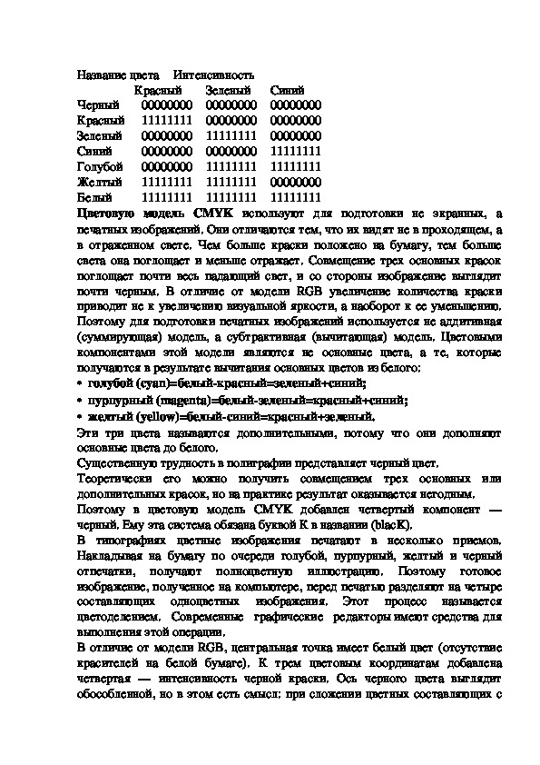 Достоинство растрового изображения точность цветопередачи