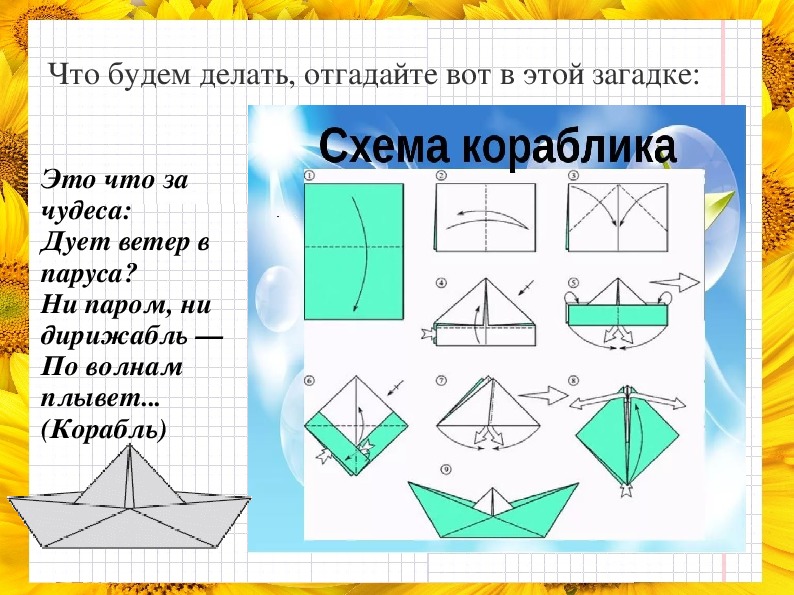 Урок оригами 1 класс презентация