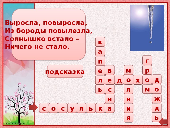 Люблю природу русскую проверочная 2 класс. Выросла повыросла из бороды отгадка. Выросла повыросла из бороды повылезло солнышко. Отгадай загадку выросла повыросла.