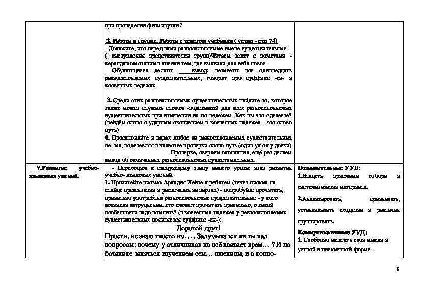 План конспект урока по истории с презентацией