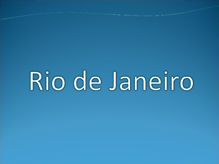 Rio de Janeiro