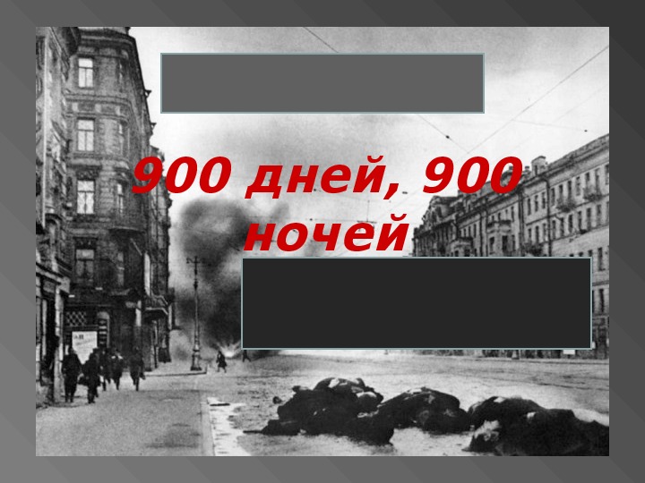 Презентация на тему "Блокада Ленинграда"