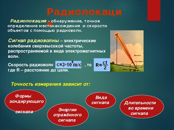 Презентация радиолокация физика 11 класс - 86 фото