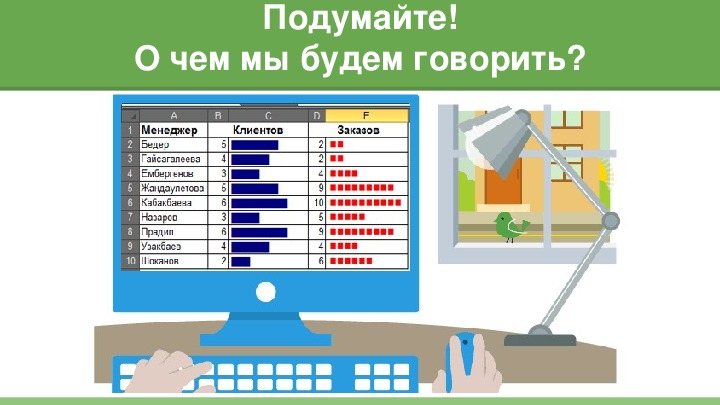 Презентация по информатике "Графическое представление табличных данных"