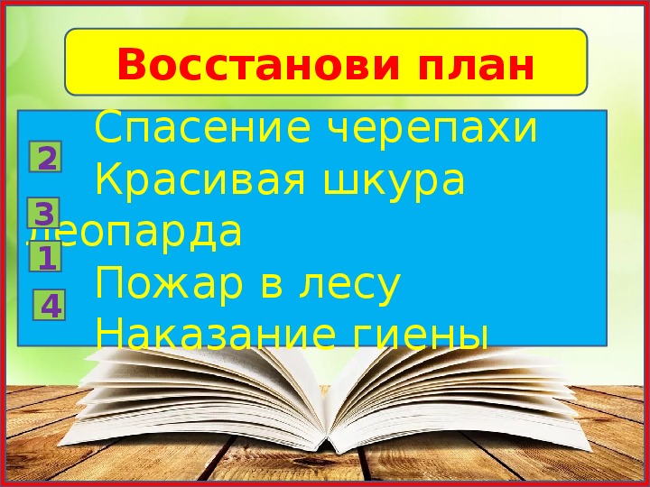 Гиена и черепаха 1 класс планета знаний презентация