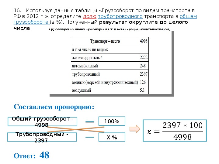 Используя данные таблицы определите. Используя данные таблицы грузооборот по видам. Определите долю трубопроводного транспорта в общем грузообороте. Определить долю трубопроводного транспорта. Задача на грузооборот ОГЭ.