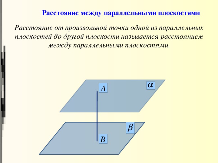 Между параллельными. Расстояние междупараллельнвми плоскостями. Расстояние между плоскостями. Расстояние между плоскостя. Расстояние между параллельными.