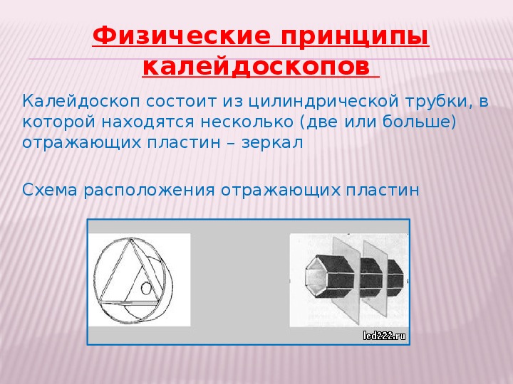 Как устроен калейдоскоп схема и описание