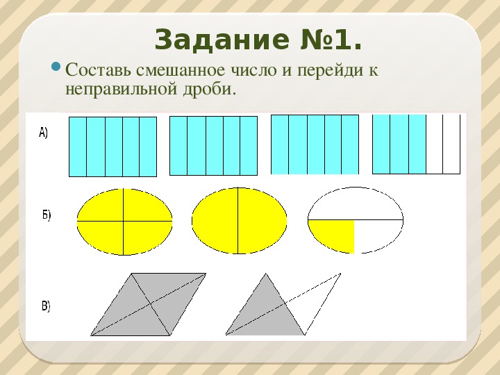 Презентация по математике 5 класс на тему "Смешанные числа" 2 урок