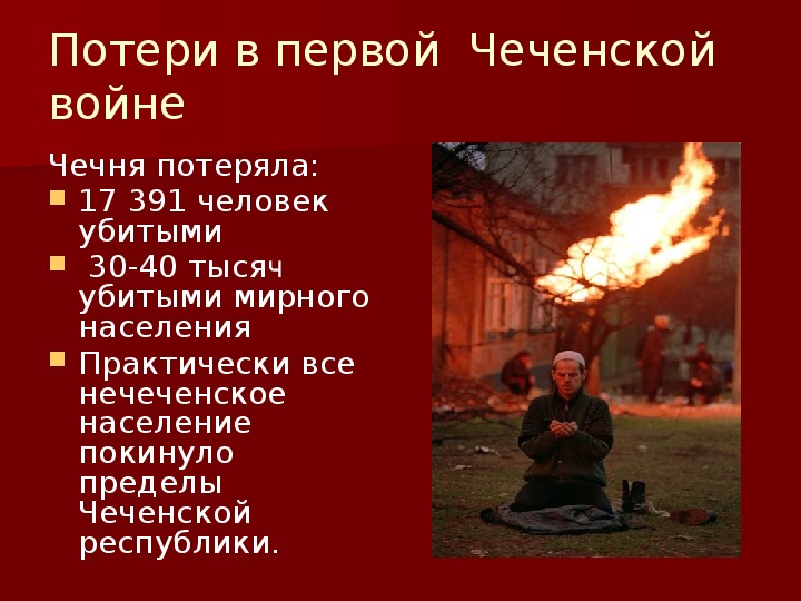 Презентация моя чечня