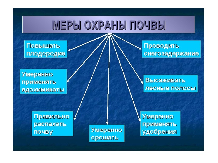 Почвенные ресурсы и их охрана презентация