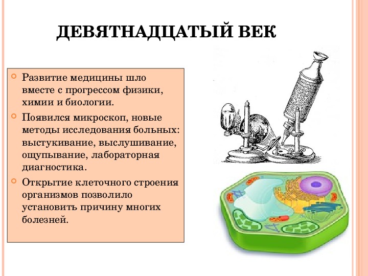 Проект на тему история медицины