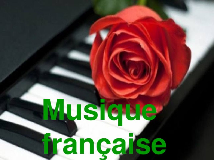 Презентация по французскому языку по теме"  Musique" 7-10 класc.