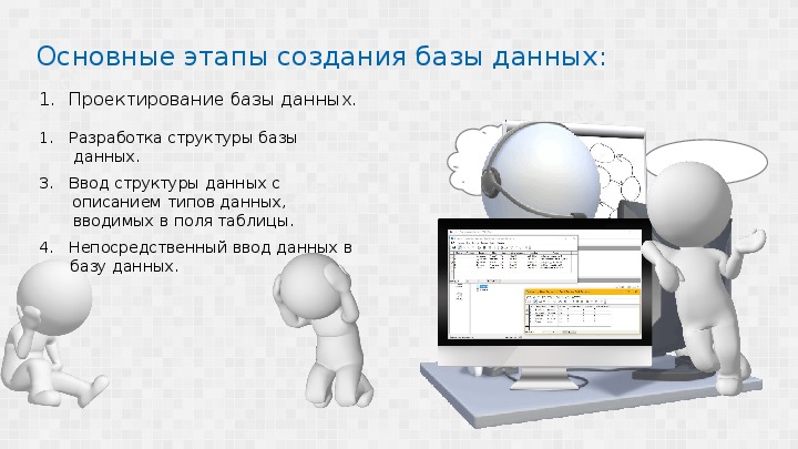 Основные этапы создания БД. Шаги создания базы данных. Этапы создания базы данных в информатике. Укажите порядок этапов создания базы данных..