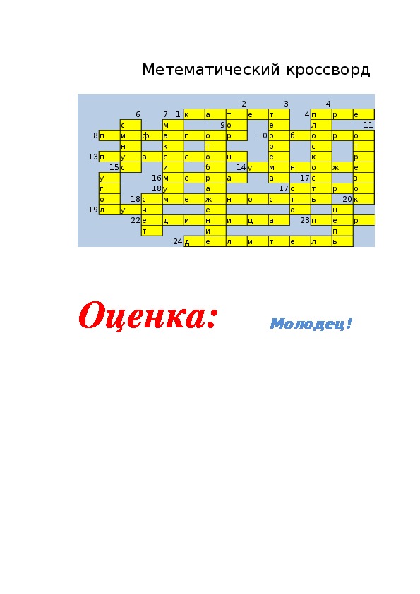 Кросс кроссворд. Кроссворд на оценку. Оценивание кроссворда. Кроссворд оценка рисков.