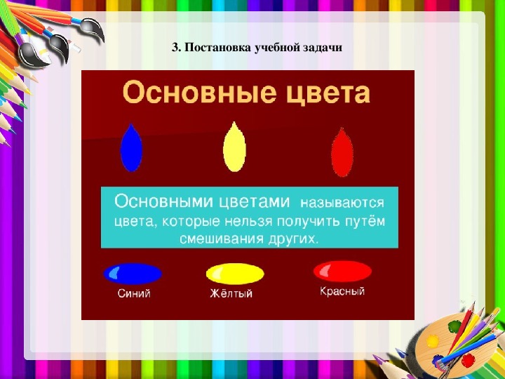 Основы цветоведения презентация