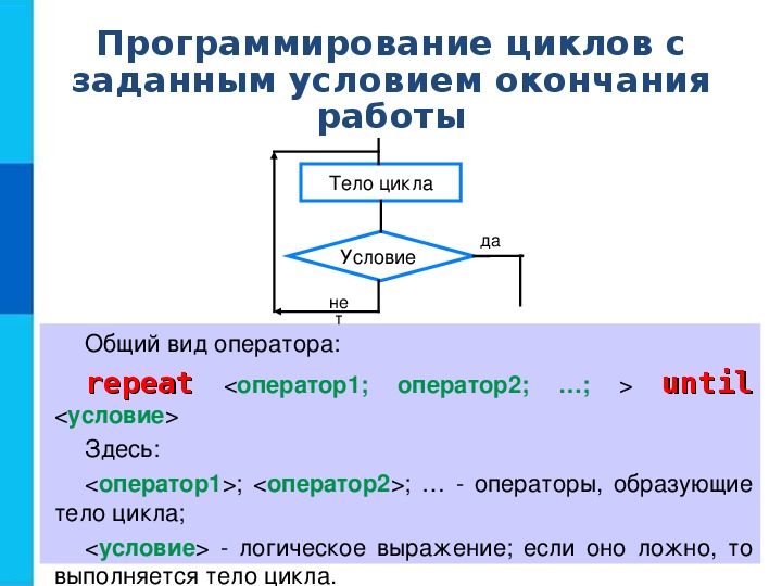 Какой оператор желательно использовать для записи алгоритмической конструкции изображенной на схеме