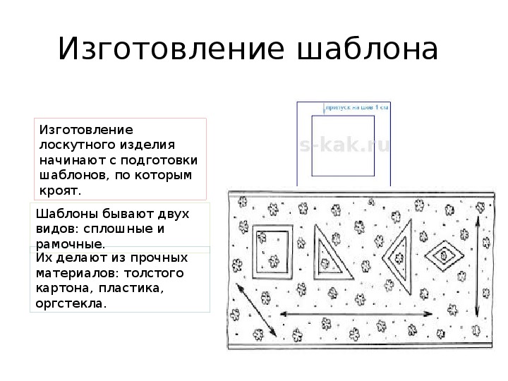 Набор для уроков технологии и труда