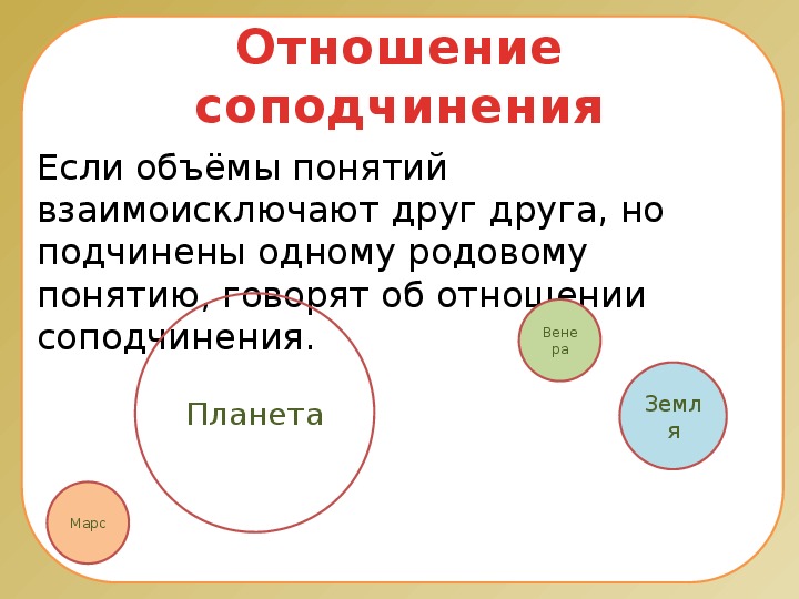 Презентация на тему отношения объектов и их множеств