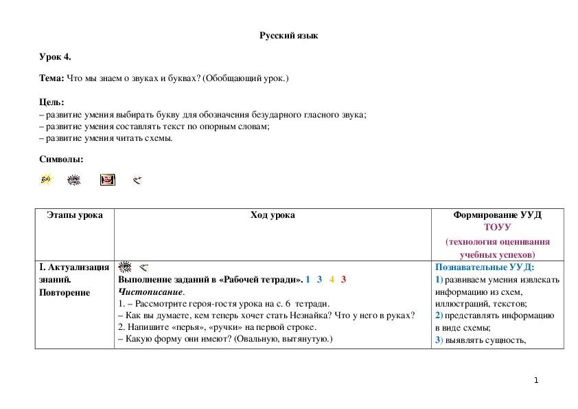 Обложка для материала Что мы знаем о звуках и буквах? (Обобщающий урок.)