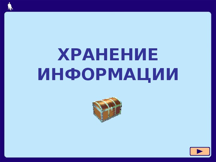 Презентация по информатике. Тема: ХРАНЕНИЕ ИНФОРМАЦИИ (4 класс).