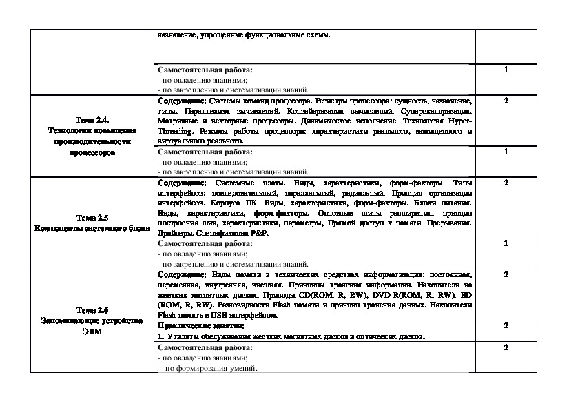 Архитектура аппаратных средств триггеры