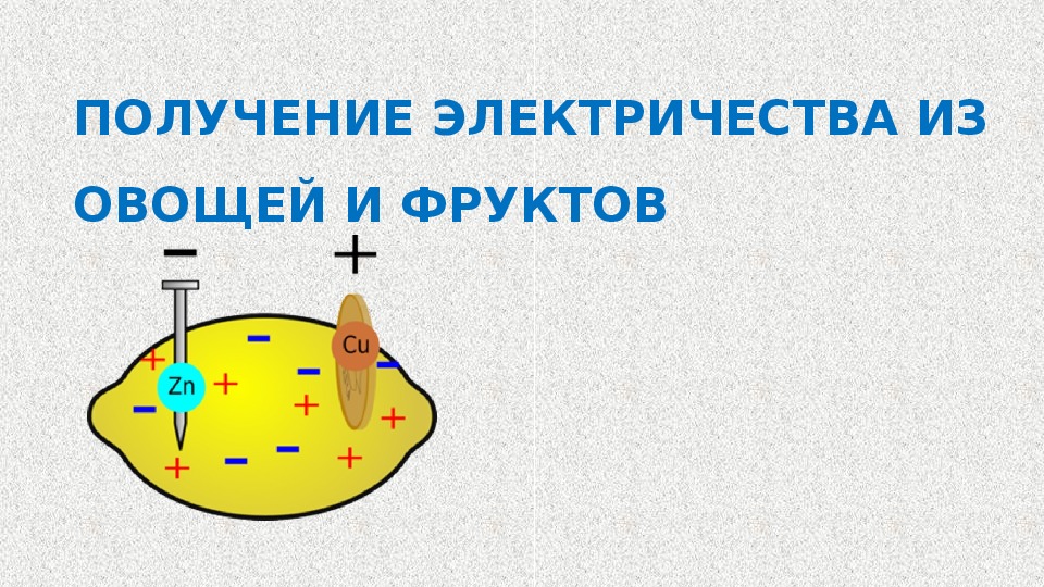 Как получить ток