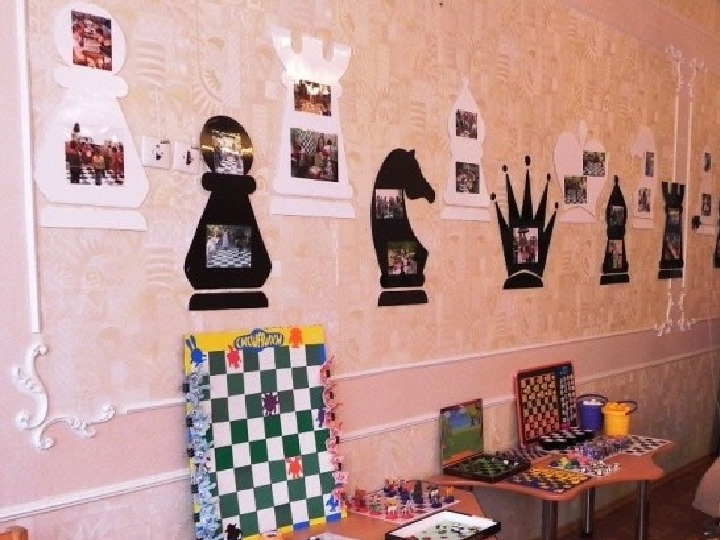 Создание развивающей среды в группе ДОУ при обучении детей игре в шахматы и шашки