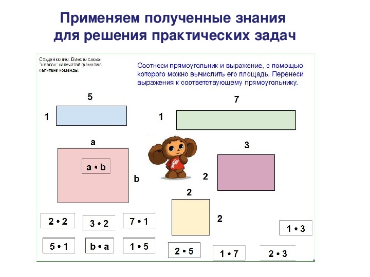 Площадь прямоугольника 2 класс 21 век закрепление презентация