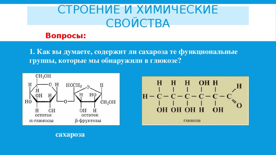 Химия дисахариды презентация