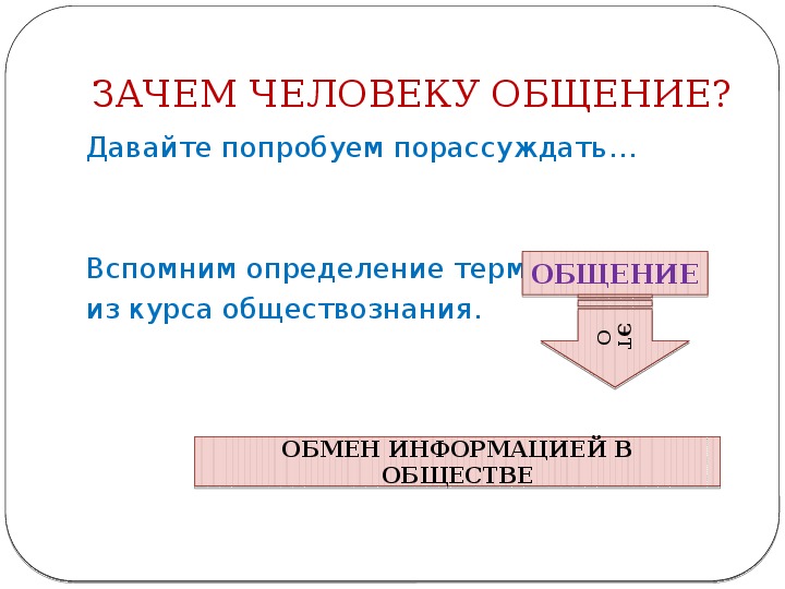 Признаки личности обществознание 6 класс