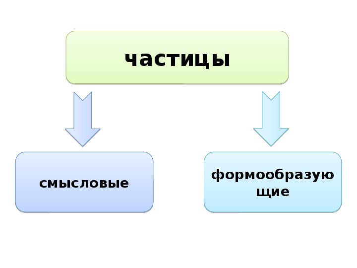 План урока смыслоразличительные частицы