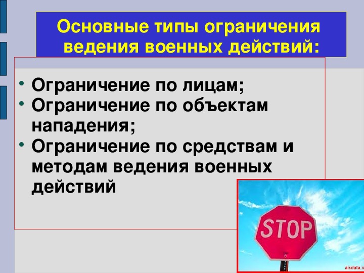 Презентация на тему военные аспекты международного права