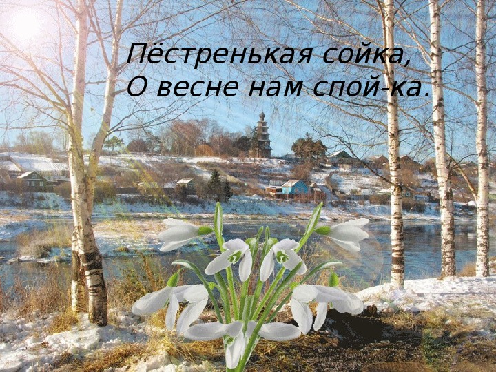 План урока на тему "Образ весны в стихотворении А.С. Пушкина «Гонимы вешними лучами…» (5 класс)