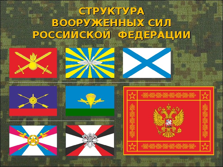 Презентация по ОБЖ на тему "Структура Вооруженных сил Российской Федерации." (ОБЖ, 1 курс СПО)