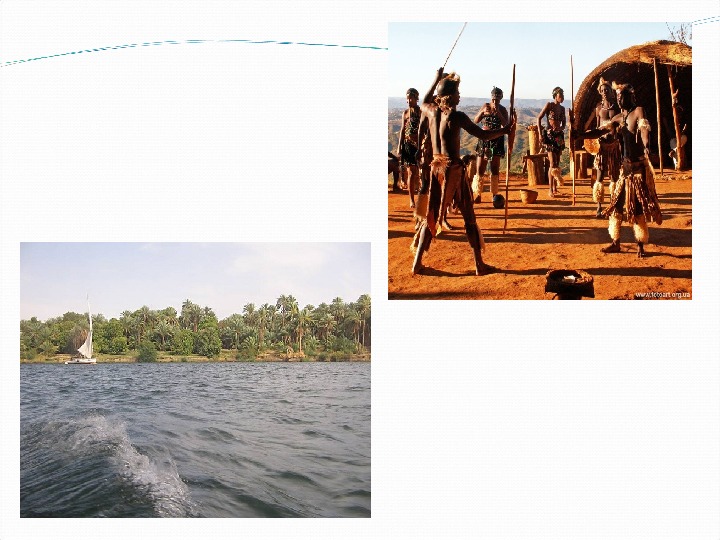 Презентация к уроку географии "Внутренние воды Африки"