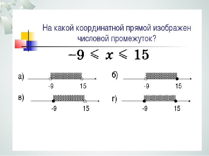 Какой промежуток. Числовые промежутки 6 класс. Интервал на координатной прямой. Числовые промежутки презентация. Числовые промежутки 6 класс задания.