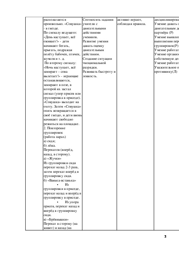 План конспект урока по физкультуре гимнастика 2 класс